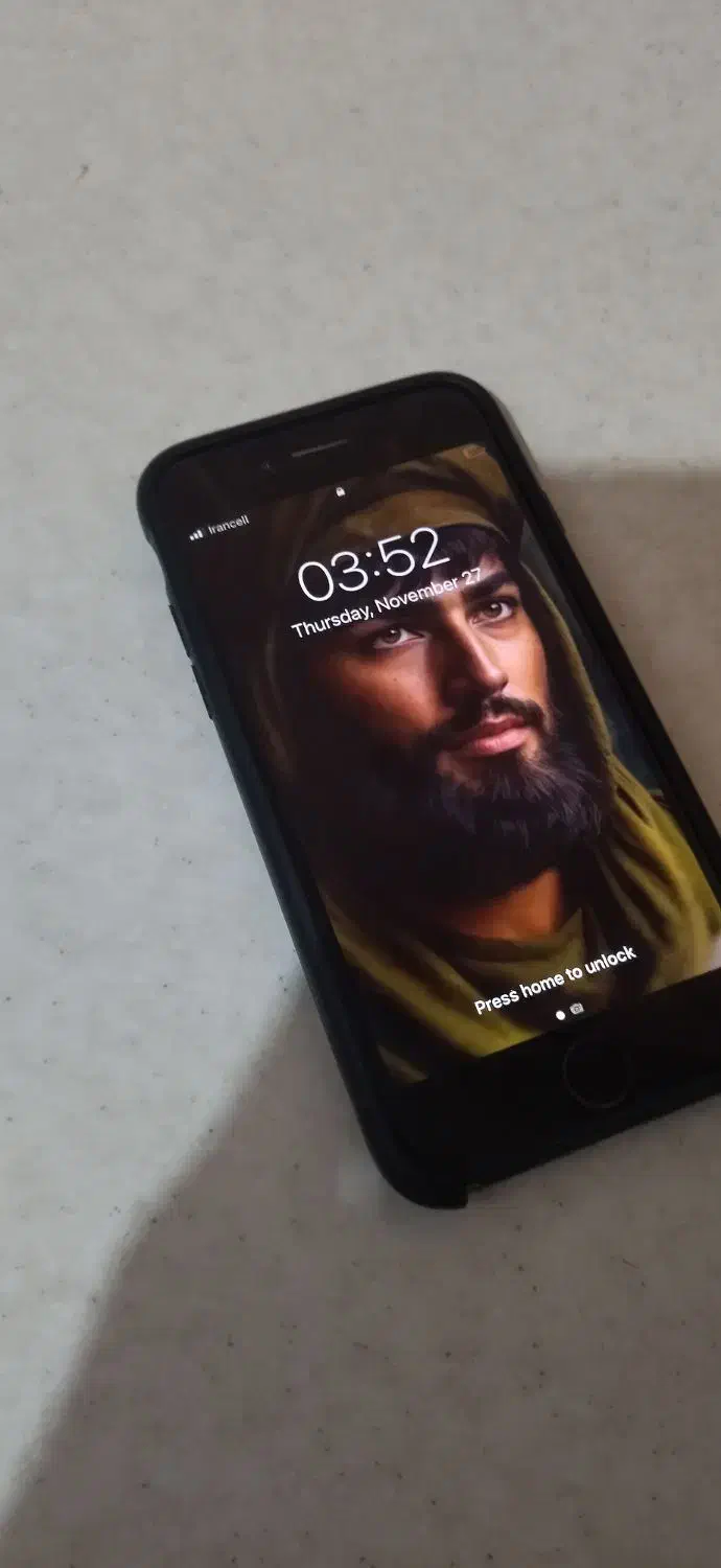 آیفون سون 128 مشکی|موبایل|سبزوار, غرب نیروگاه|دیوار