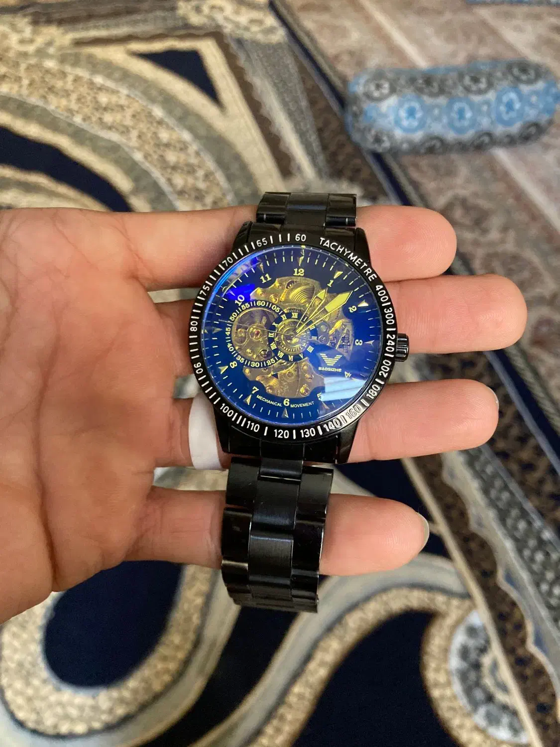 ساعت کلاسیک مچی اتوماتیک موتور ژاپن ضدآب|ساعت|زابل, |دیوار