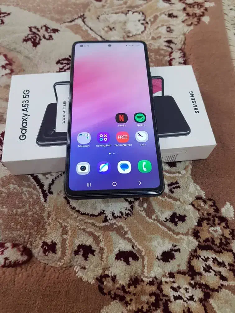 گوشی سامسونگ a53باحافظه۲۵۶رم۸درحداک|موبایل|اصفهان, دستگرده|دیوار