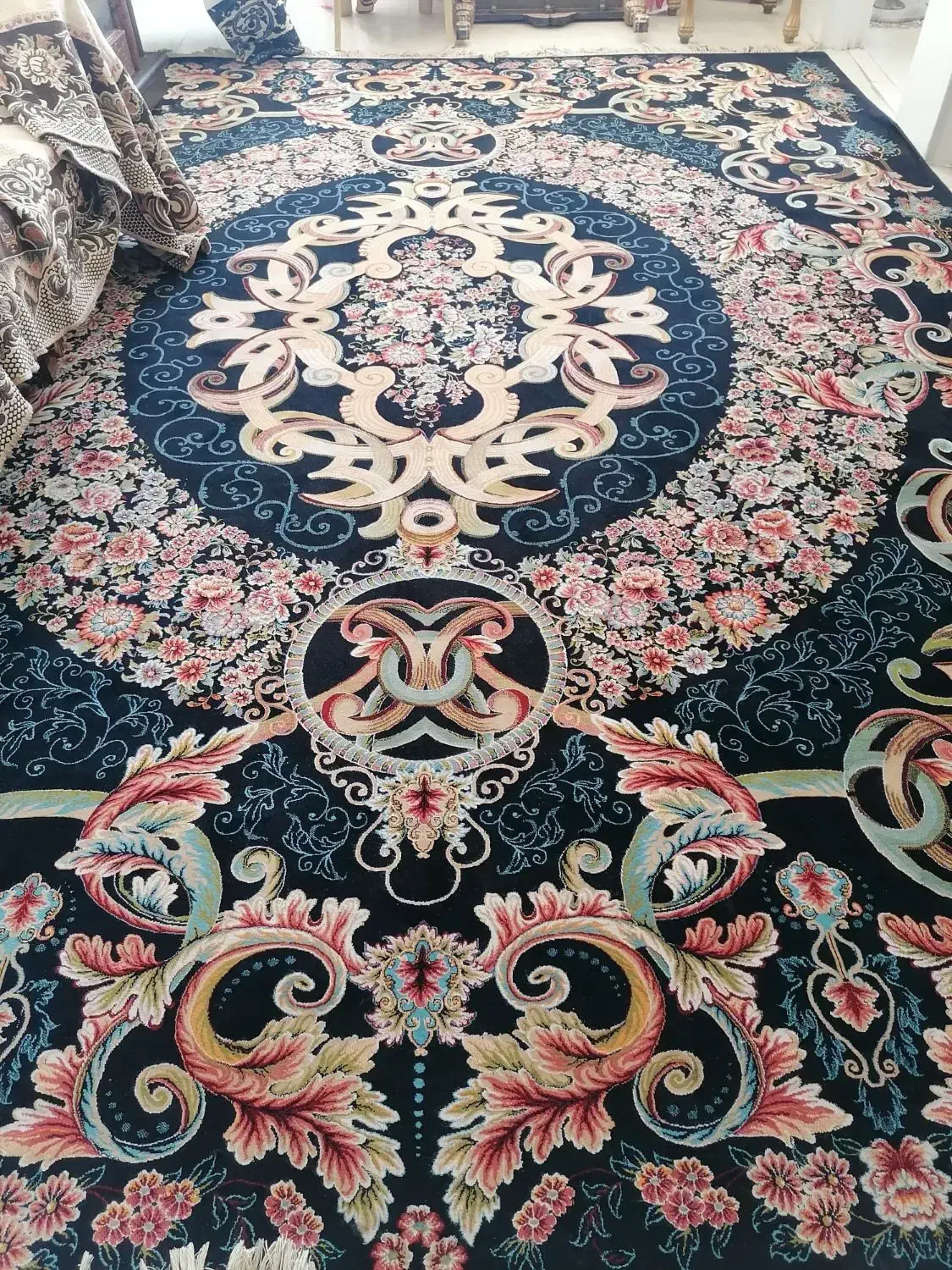 فرش کاشان تک|فرش|فلاورجان, |دیوار