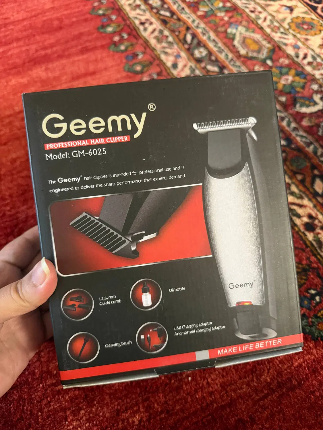 ماشین اصلاح صورت جیمی مدل GM-6025|آرایشی، بهداشتی، درمانی|اصفهان, مرداویج|دیوار