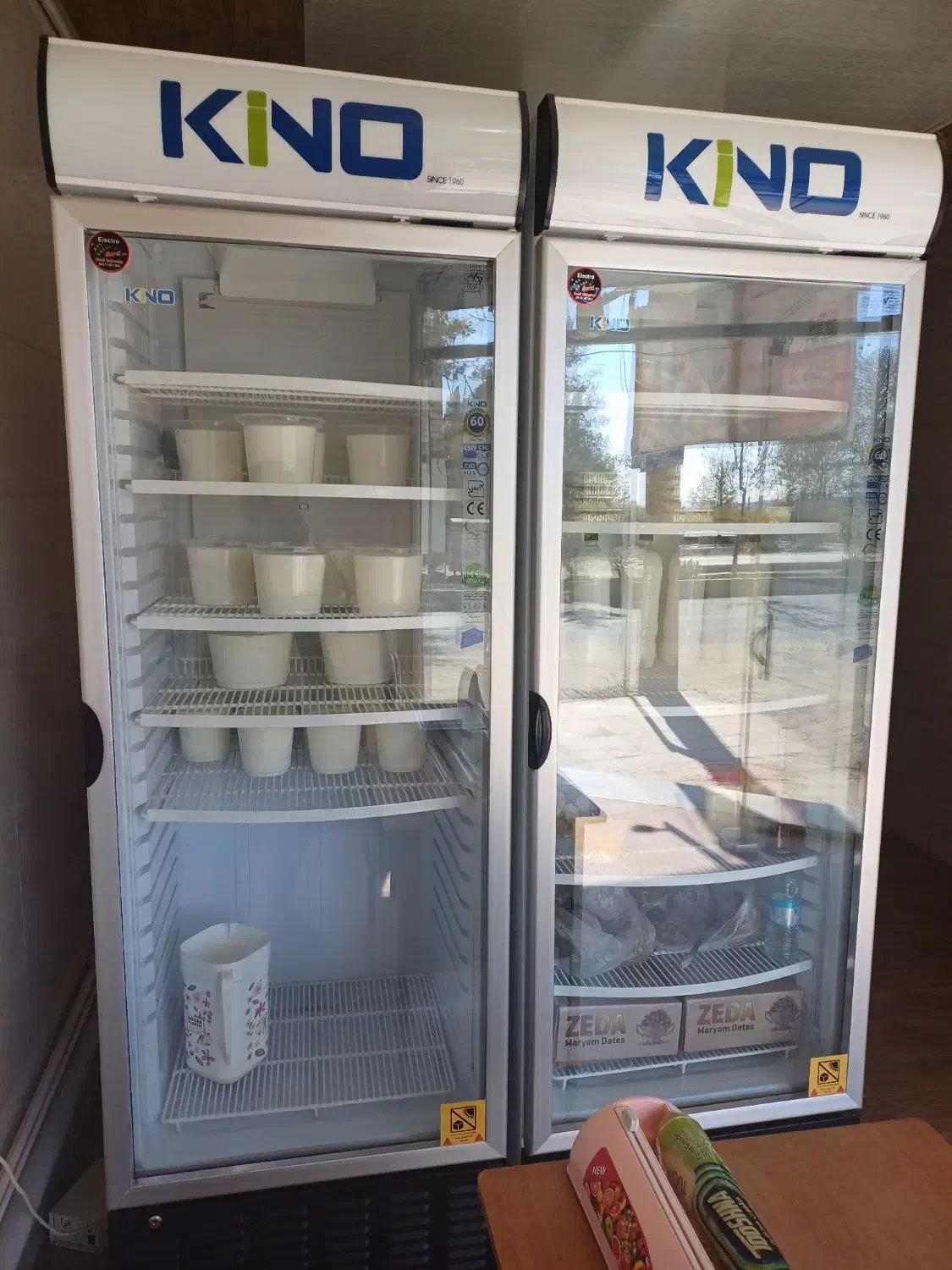 یخچال مدل کینو در حد نو|یخچال و فریزر|بافت, |دیوار