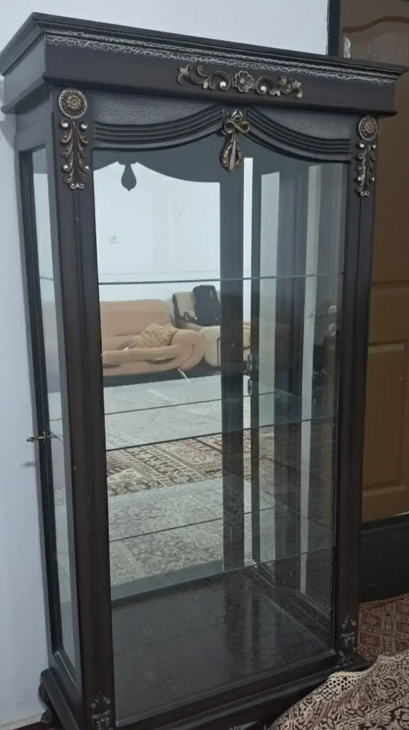 بوفه کلاسیک چوبی و شیشه ای|بوفه، ویترین، کنسول|محمدشهر, محمدشهر|دیوار