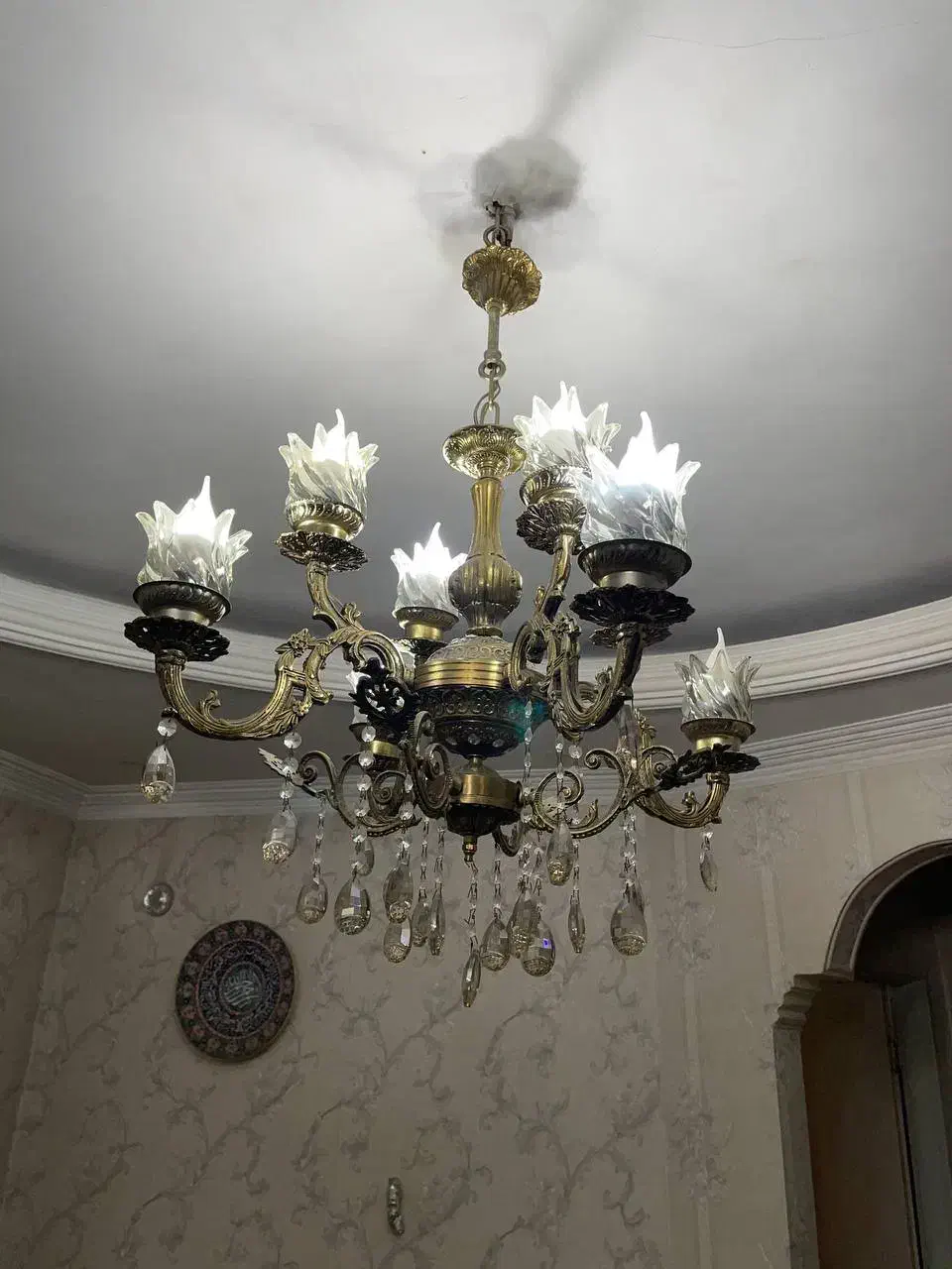 لوستر|لوستر و چراغ آویز|باقرشهر, |دیوار