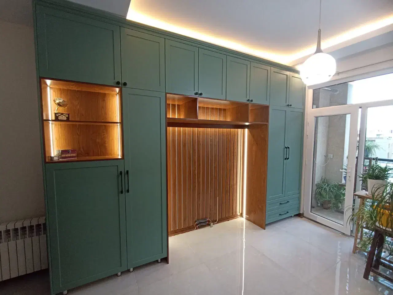 کابینت وکمد دیواری نئوکلاسیک،مدرن،هایگلاس،ام دی اف|مصالح و تجهیزات ساختمان|پاکدشت, پاکدشت (مامازند)|دیوار