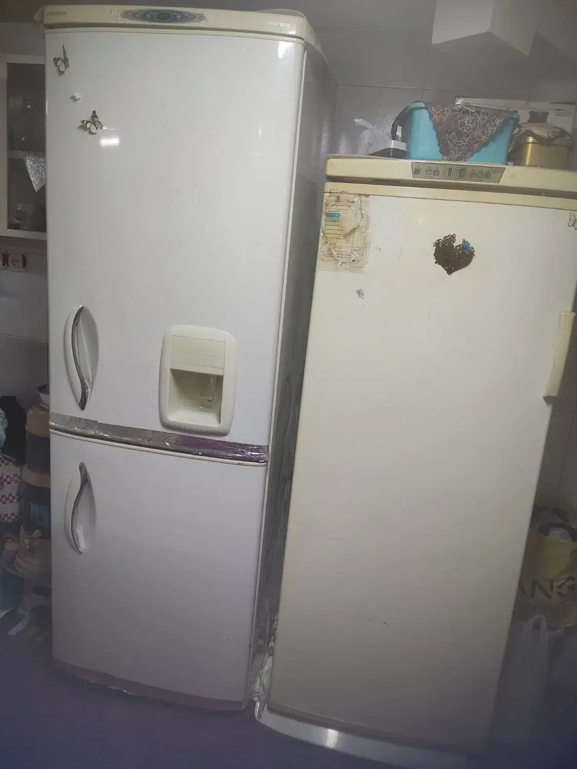 سلام دوعددیخچال یکی یخچال فریزریکی هم فقط فریزر|یخچال و فریزر|آستانه اشرفیه, |دیوار