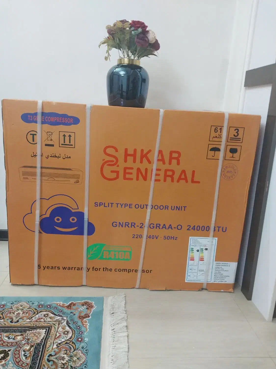 کولرگازی هنوزجعبه بازنشده|کولر گازی و فن‌کوئل|بجنورد, |دیوار