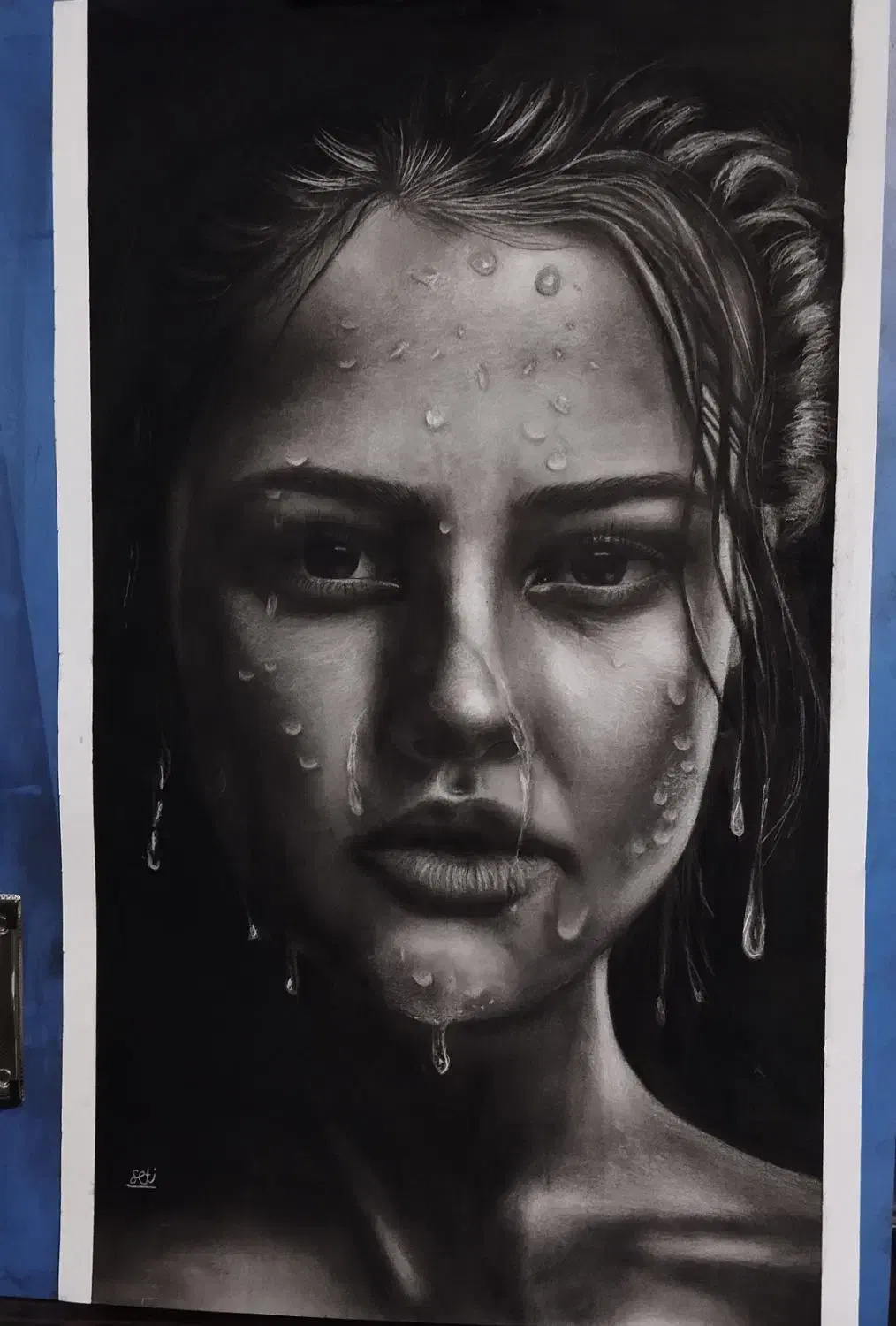 تابلو نقاشی دختر|تابلو، نقاشی، عکس|تهران, علم و صنعت|دیوار