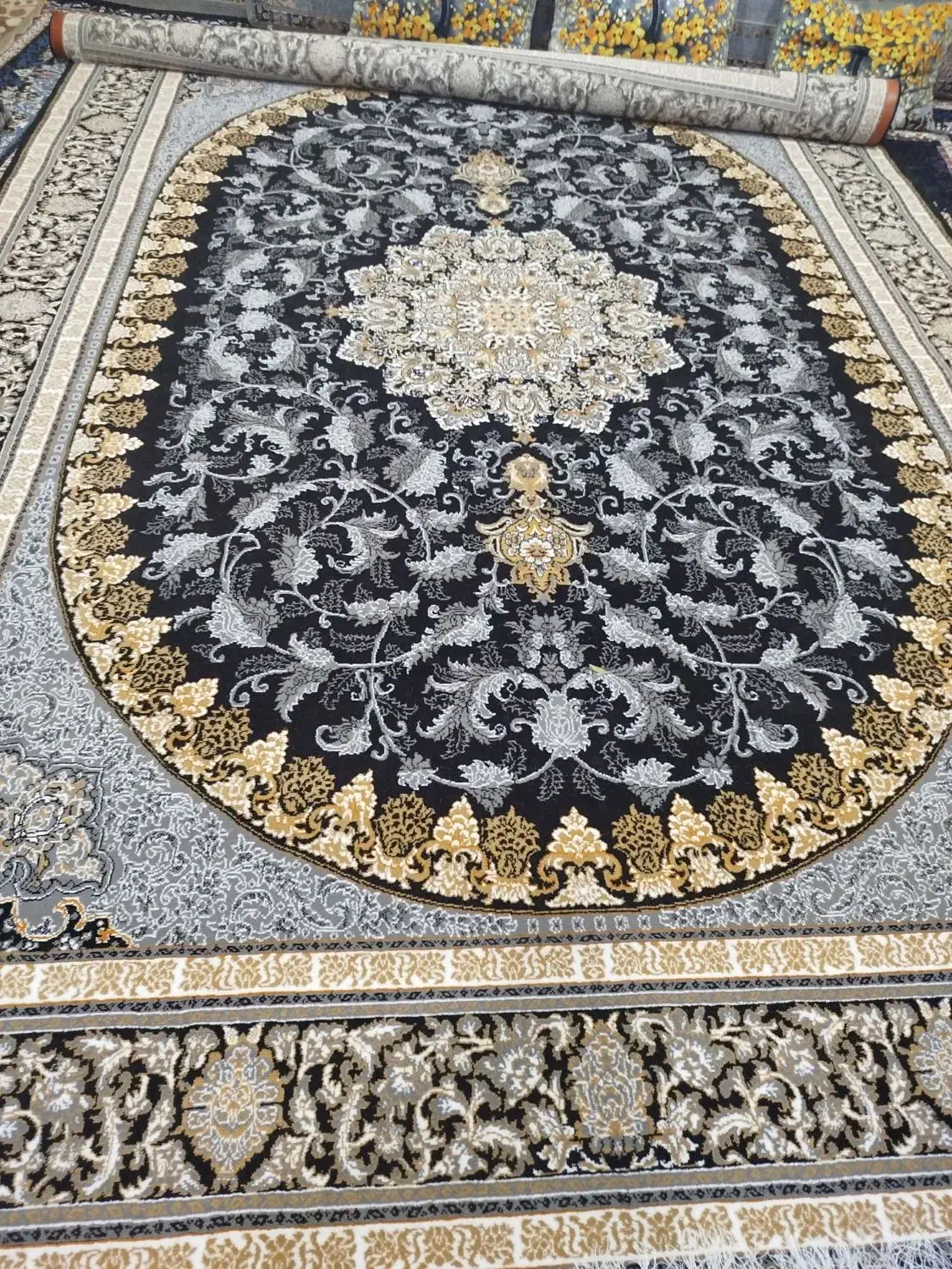 دوعددقالی ۹متر|فرش|باوی, |دیوار