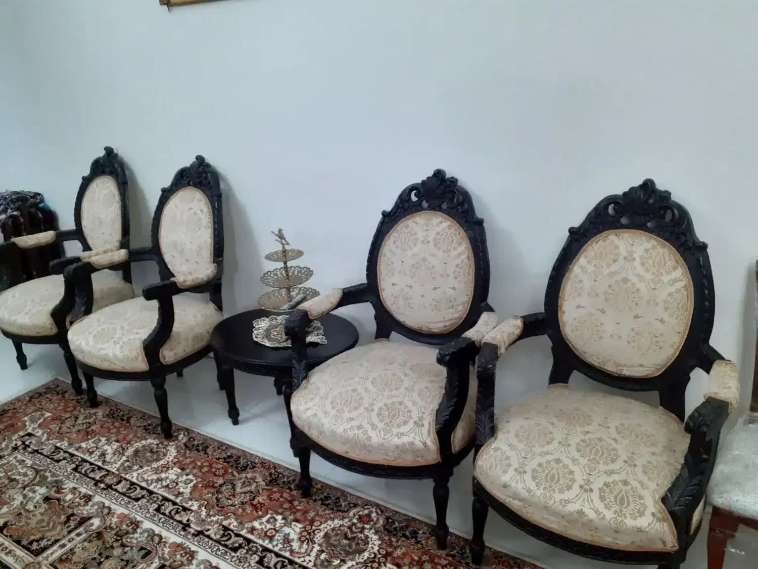 مبل چوب گردو|مبلمان خانگی و میز عسلی|قرچک, باقرآباد|دیوار