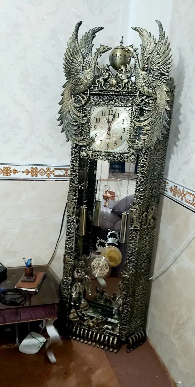 ساعت دکوری معاوضه با تلویزیون برای دوربین|ساعت دیواری و تزئینی|قزوین, |دیوار