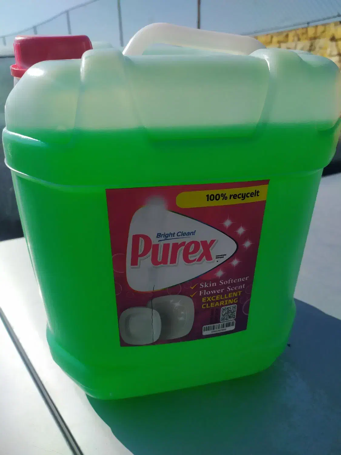 مایع اقتصادی 10 لیتری مارک پورکس|مواد شوینده و دستمال کاغذی|سنندج, |دیوار