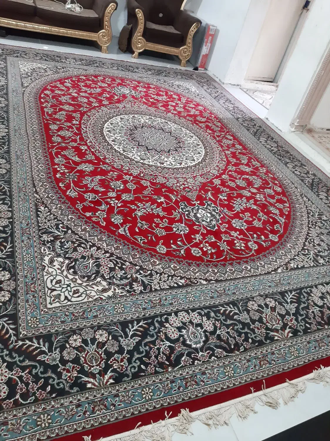 فرش ۱۲ متری|فرش|آمل, |دیوار