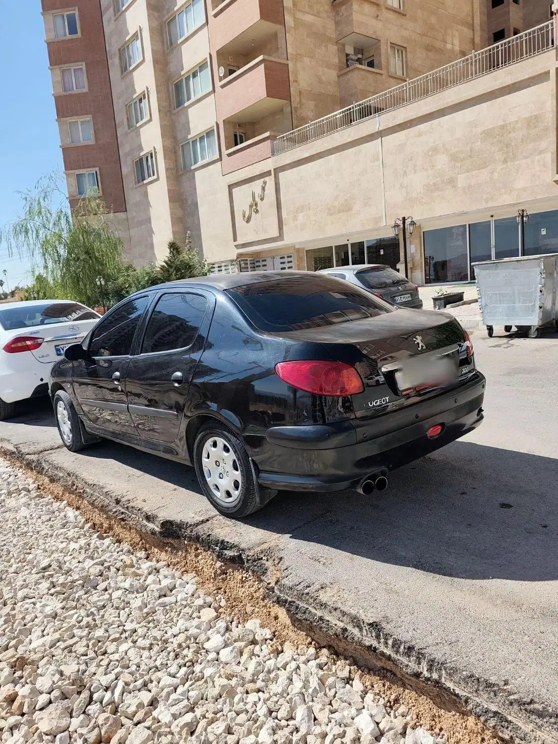 پژو 206sd v9 اتومات مدل 89|خودرو سواری و وانت|شیراز, شهرک برف فروشان|دیوار