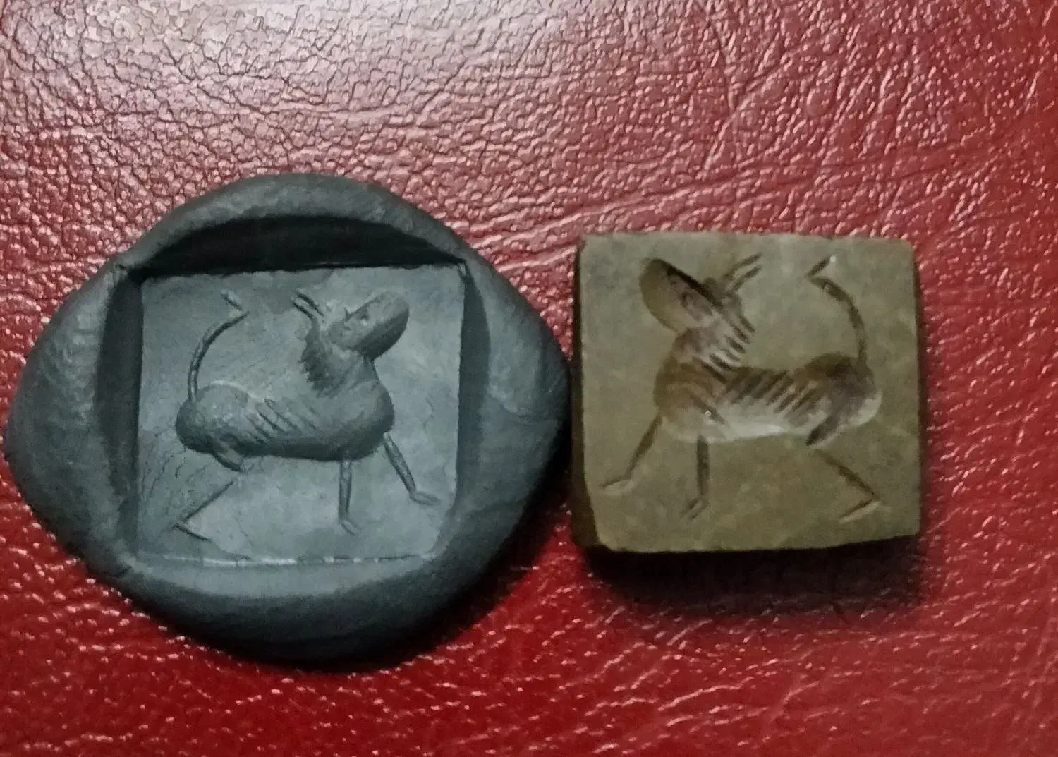 مهر نشان کهنه باستانی|کلکسیون اشیاء عتیقه|ری, سیزده آبان|دیوار