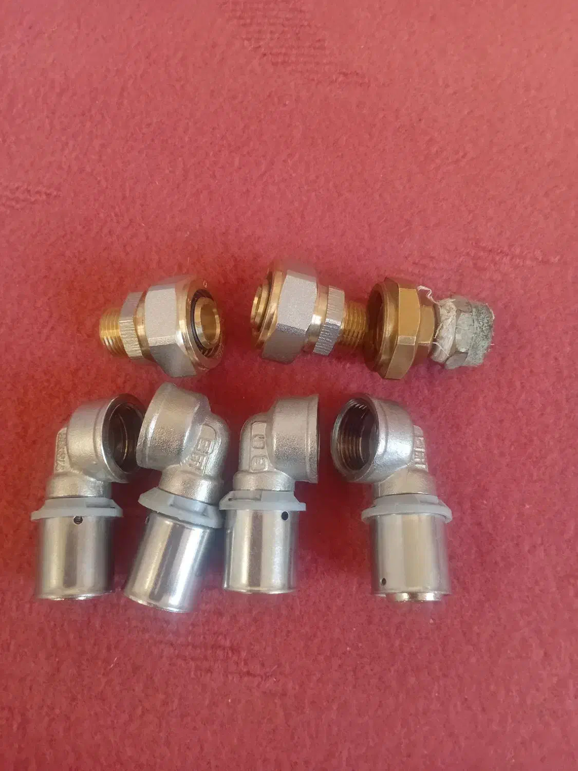 اتصالات برنجی پکیچ و چسب کاشی|آبگرمکن، پکیج، شوفاژ|پارس‌آباد, |دیوار