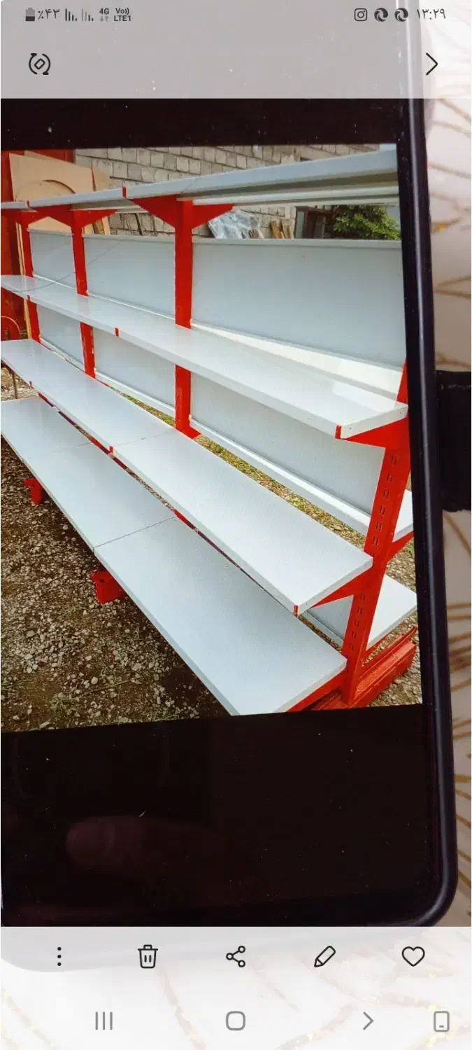 قفسه ۴ طبقه ای|فروشگاه و مغازه|کتالم و سادات شهر, |دیوار