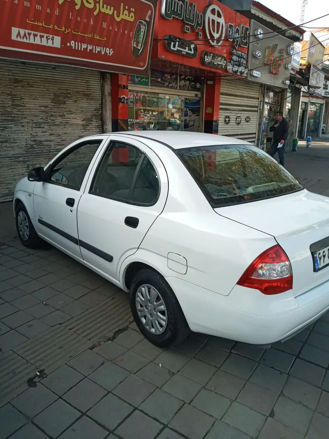 تیبا 1 مدل 92|خودرو سواری و وانت|رشت, جانبازان|دیوار