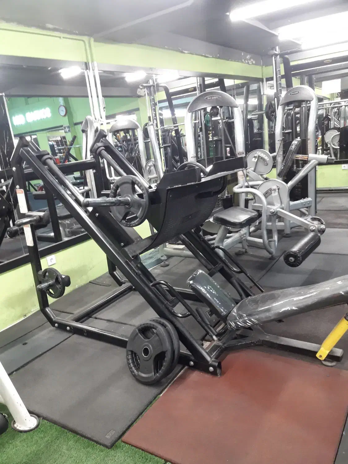 پرس پا طرح بادی استرانگ|تجهیزات ورزشی|همدان, |دیوار