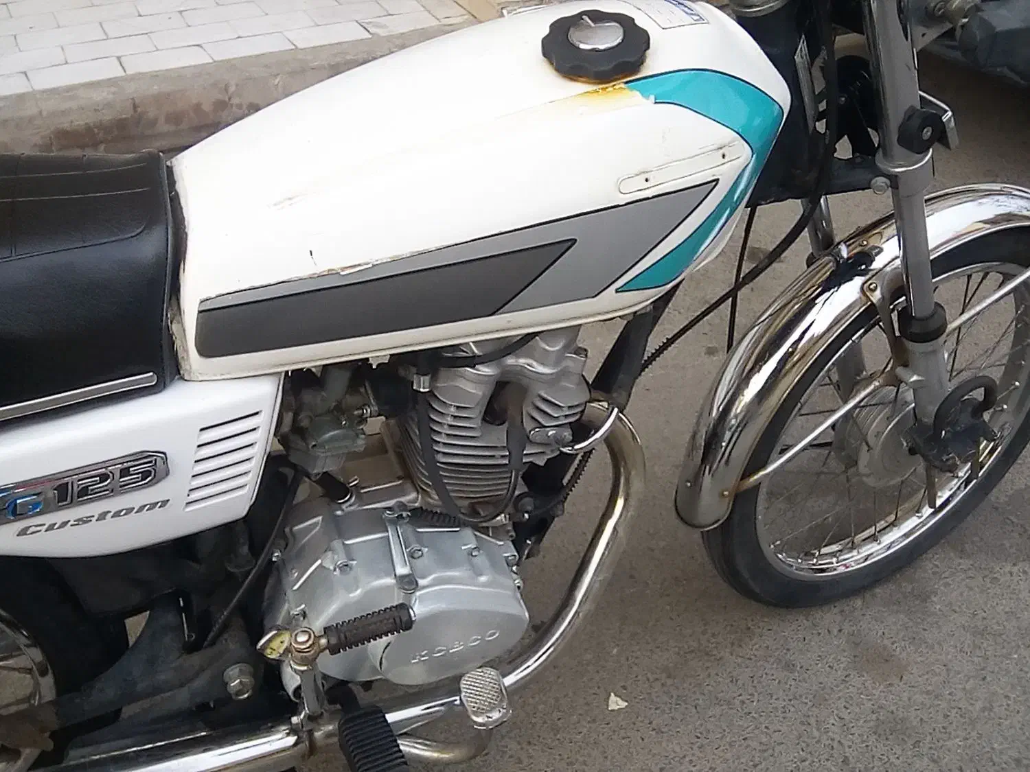 بهرو مدل ۹۰ با کارت سوخت|موتورسیکلت|قم, چهل درخت|دیوار