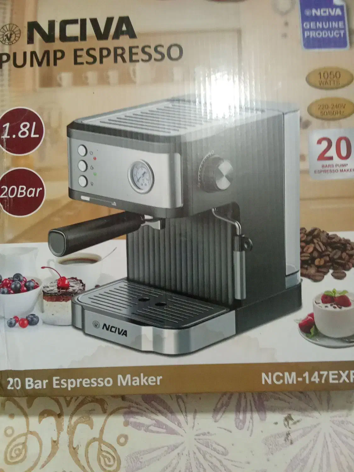 دستگاه اسپرسوساز یه باراستفاده شده|سماور، چای‌ساز، قهوه‌ساز|شوشتر, |دیوار