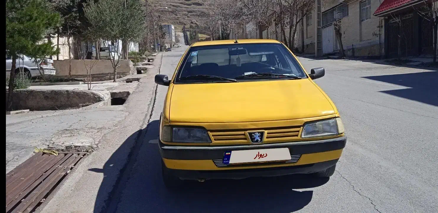 تاکسی پژو 405 دوگانه سوز 91|خودرو سواری و وانت|خرمآباد, |دیوار