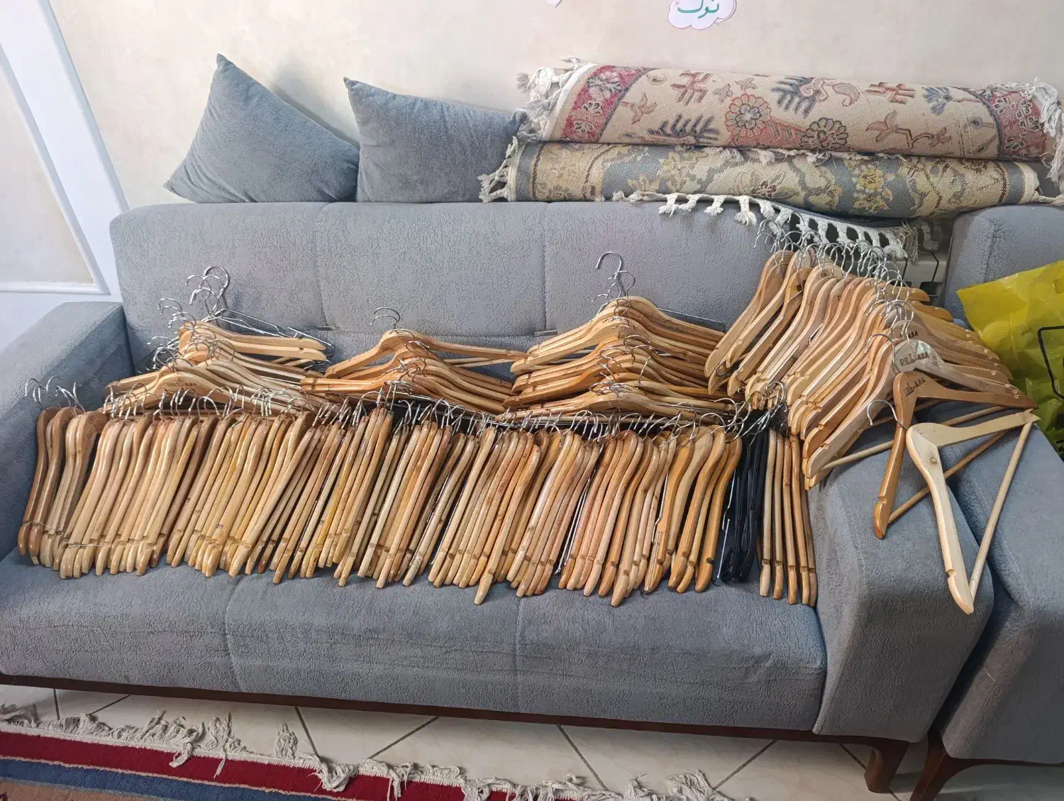 چوبکار چوبی وارداتی|بندرخت و رختآویز|مشهد, ادیب نیشابوری (شهرک غرب)|دیوار