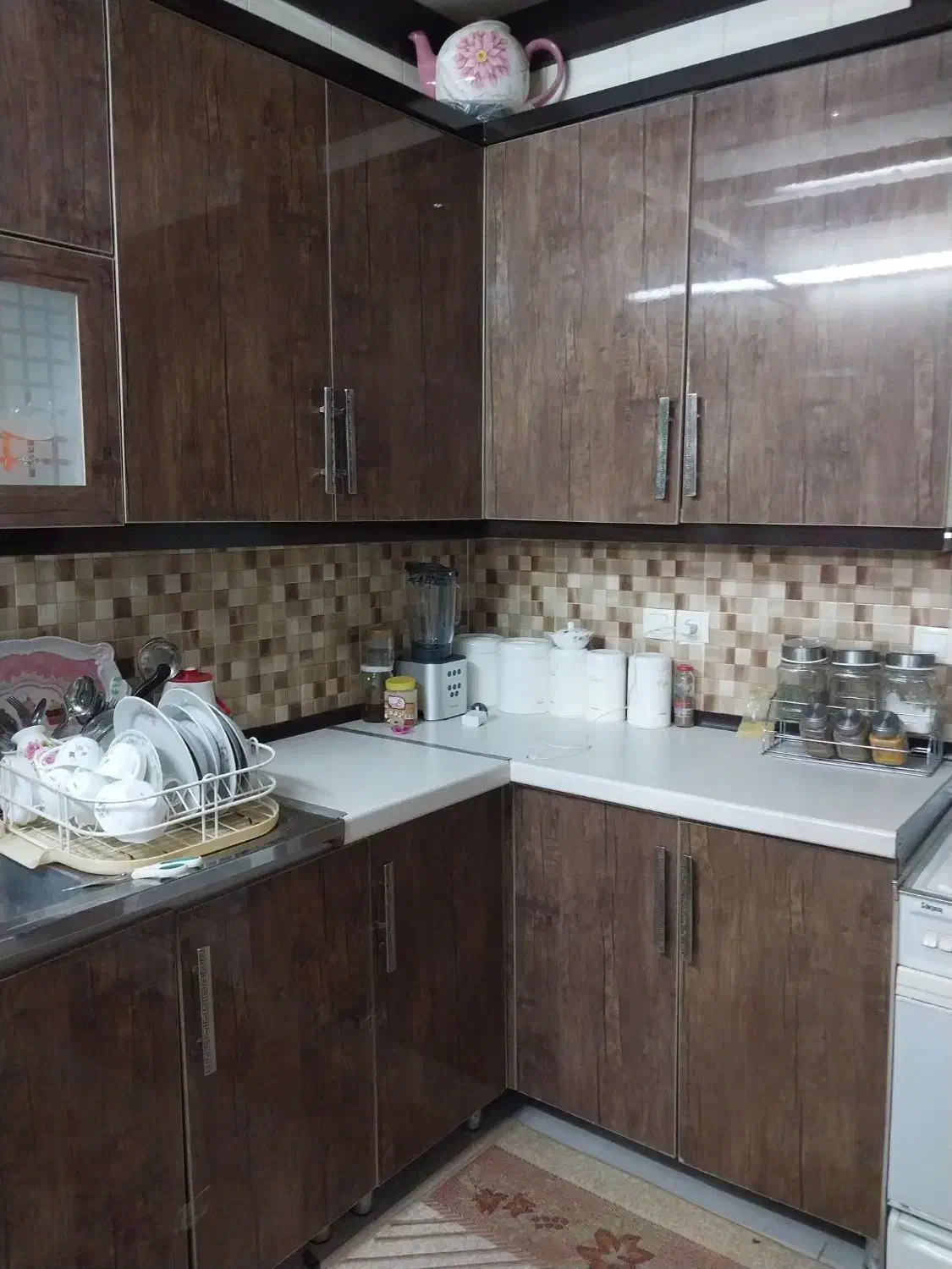 کابینت دست دوم|کتابخانه، شلف، قفسه‌های دیواری|کاشان, شاهد|دیوار