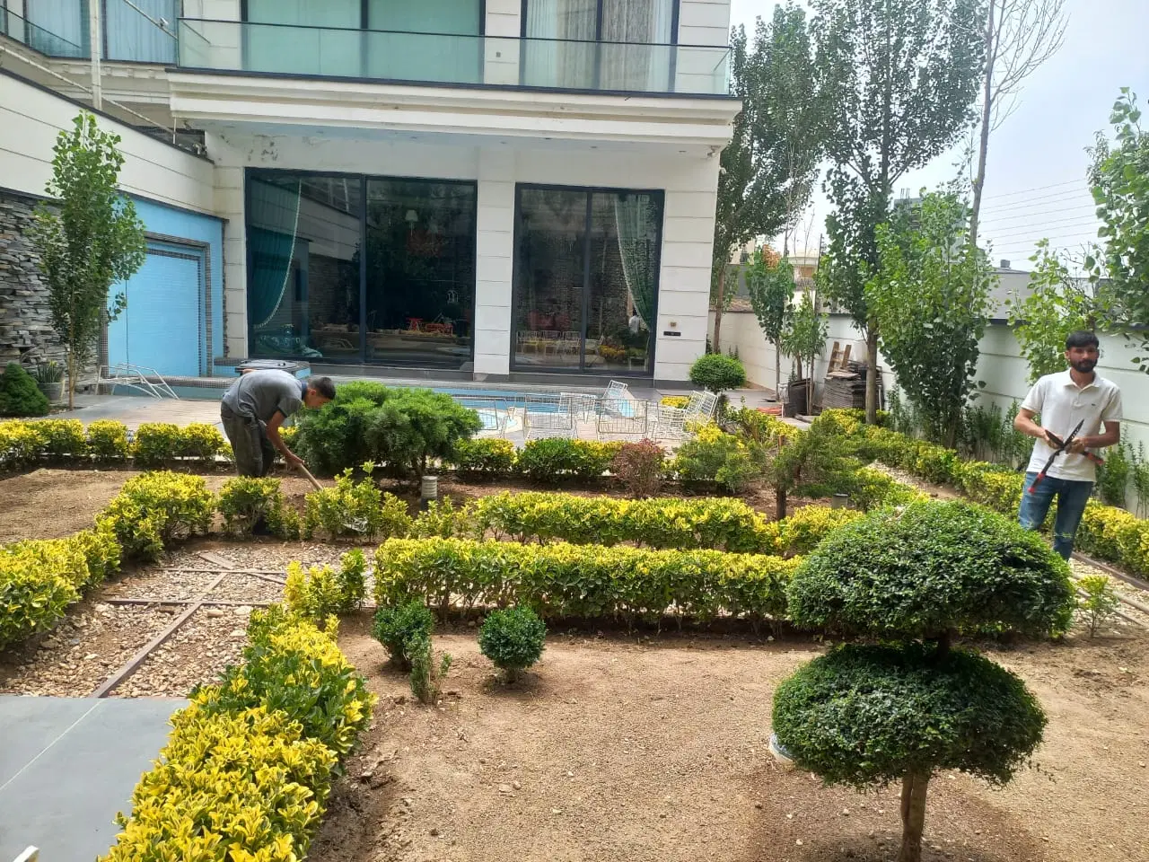 خدمات باغبانی گل کاری باغچه کاری هرس سمپاشی|خدمات باغبانی و درختکاری|تهران, شهرک آزمایش|دیوار