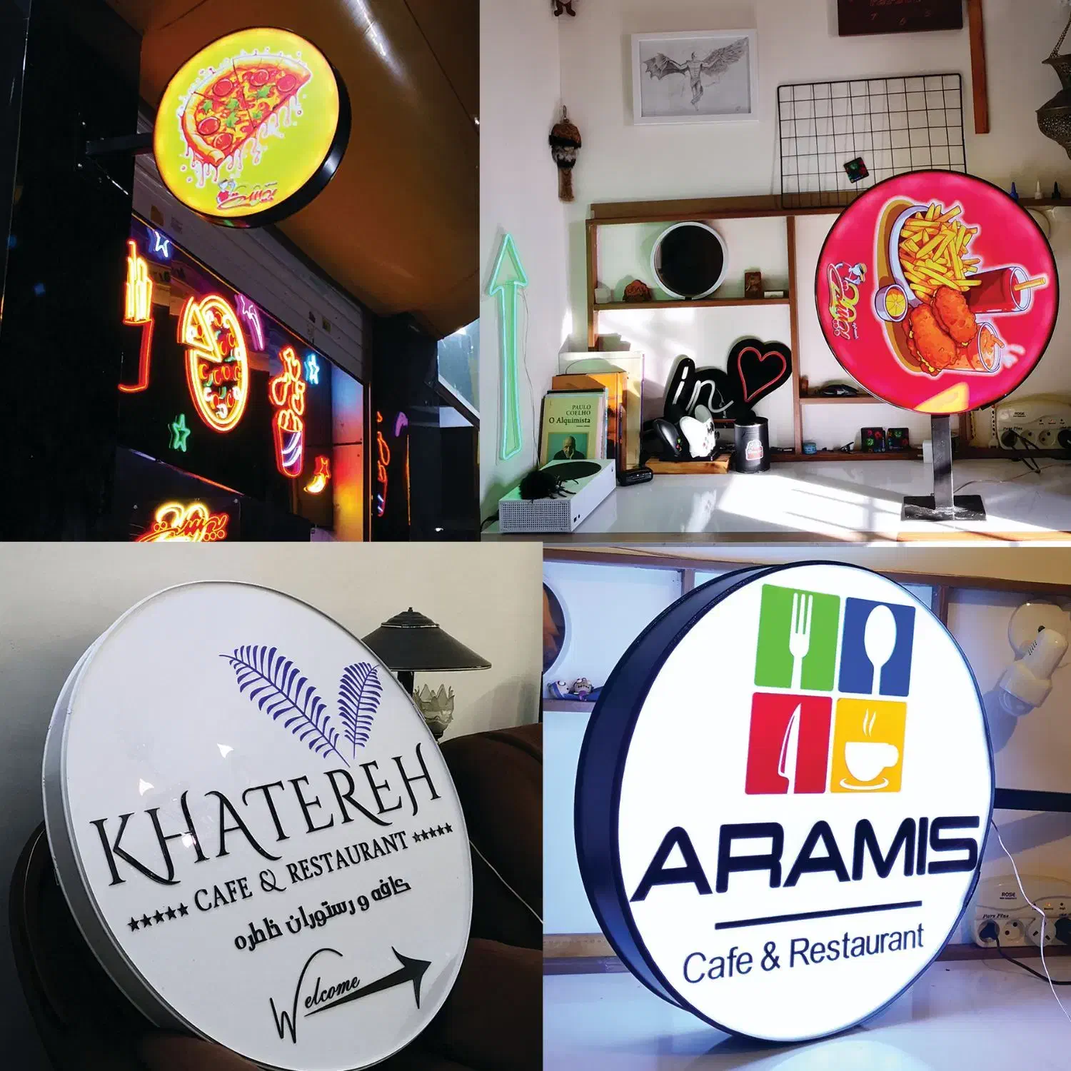 طراح وسازنده تابلو نئون فلکسی لایت باکس چلنیوم|خدمات پیشه و مهارت|کرج, فاز ۴ مهرشهر|دیوار