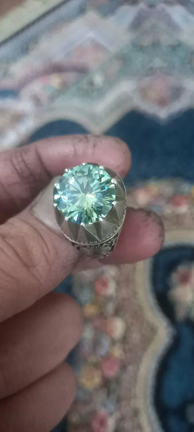 انگشتر موزانایت|جواهرات|قم, شاه ابراهیم|دیوار