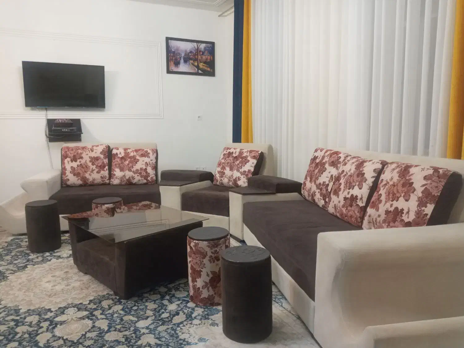 مبل راحتی|مبلمان خانگی و میز عسلی|مهاجران, |دیوار