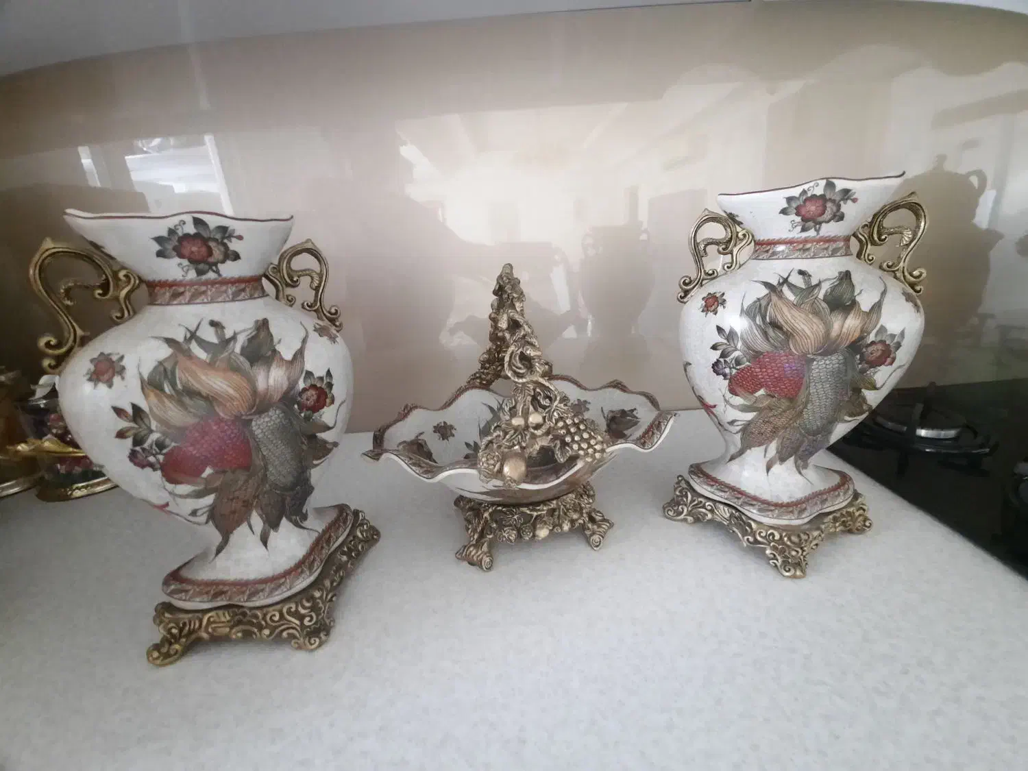 ظروف زیرخاکی وزیبا|صنایع دستی و سایر لوازم تزئینی|قم, سراجه (۱۵ خرداد)|دیوار