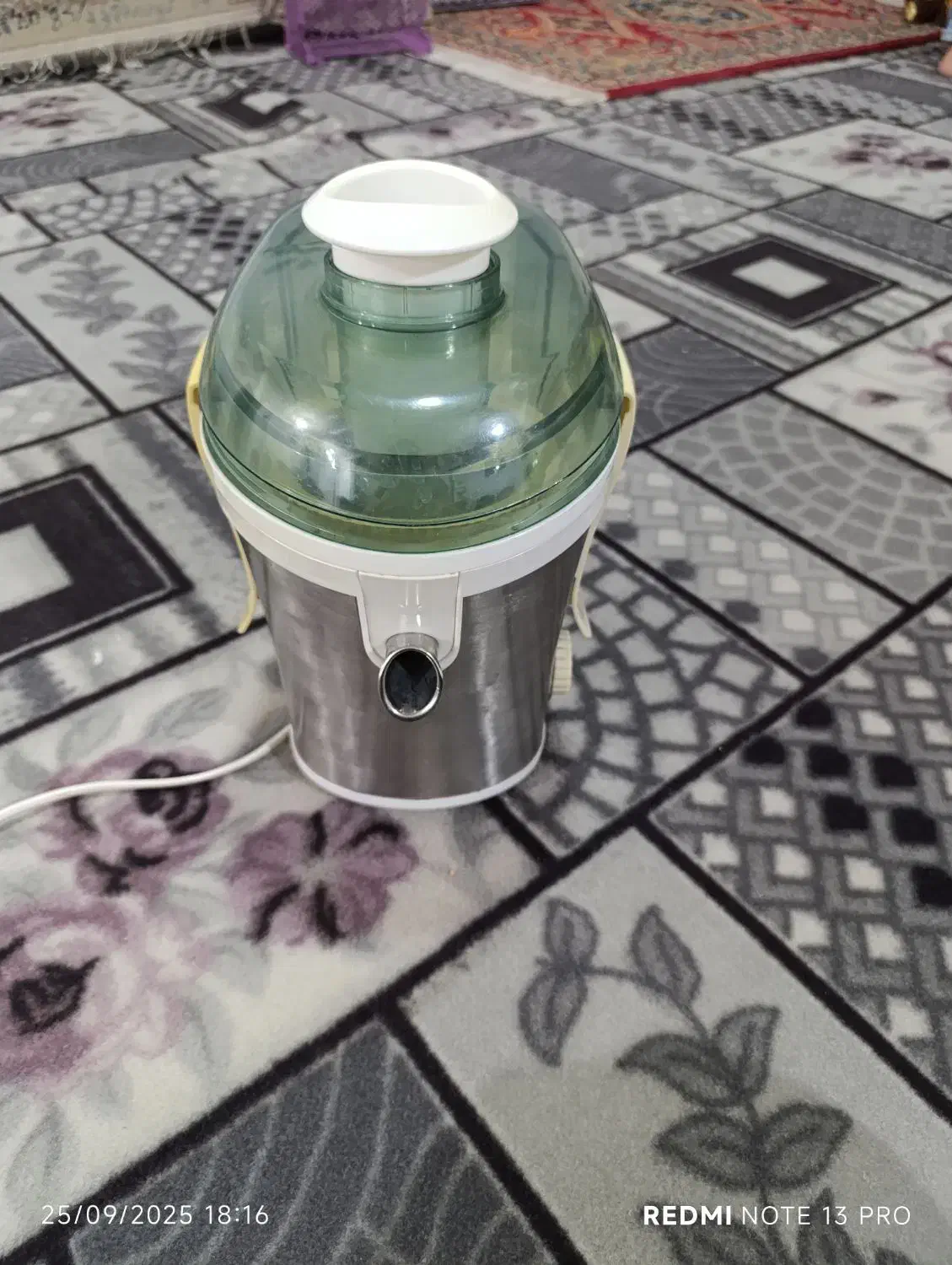 آب میوه گیر سونی استیل|آبمیوهگیر و آبمرکباتگیر|شیراز, پودنک|دیوار