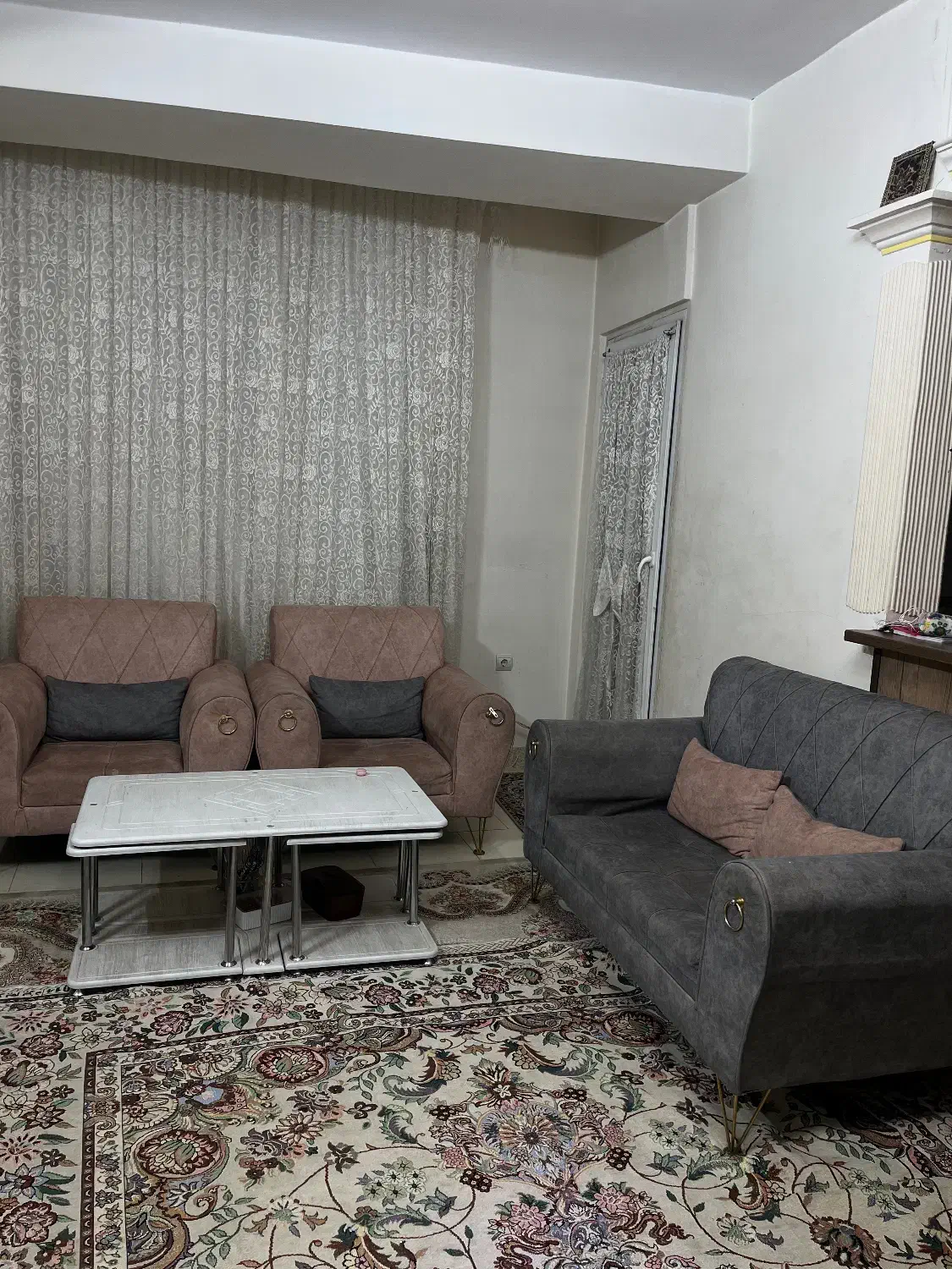 مبل ۷ نفره|مبلمان خانگی و میز عسلی|محمدیه-قزوین, |دیوار