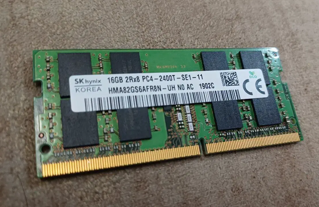 دو عدد رم لپ تاپ ۱۶ گیگ ddr4|قطعات و لوازم جانبی رایانه|کرمان, |دیوار