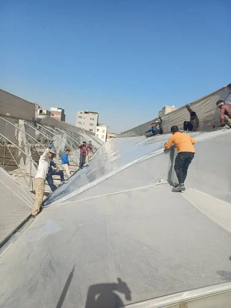 اجرا پلاستیک گلخانه تعویض پلاستیک نصب رولاب پنحره|خدمات باغبانی و درختکاری|نسیم‌شهر, |دیوار