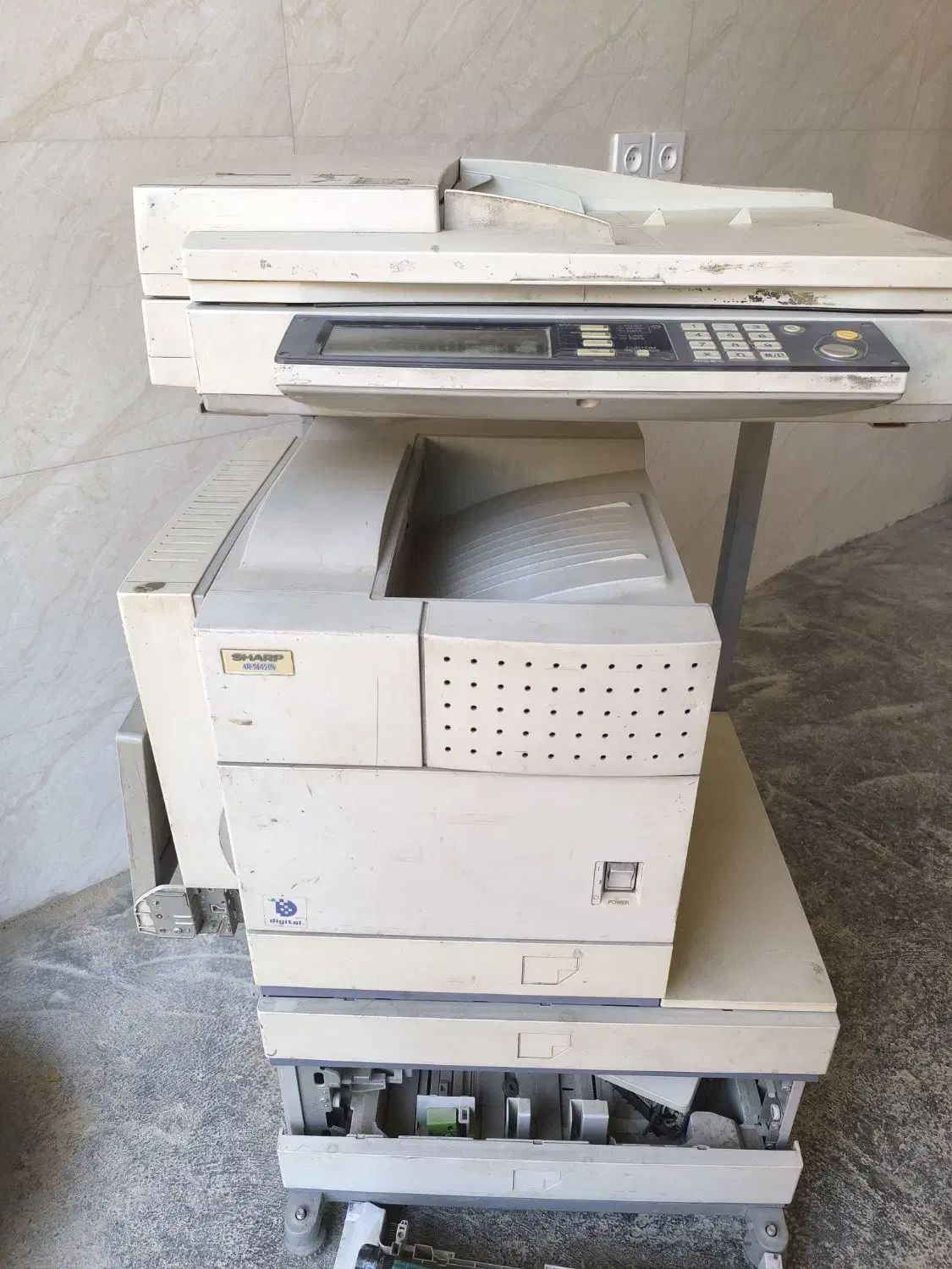 دستگاه کپی شارپ ، مدل AR M451N|پرینتر، اسکنر، کپی، فکس|لردگان, |دیوار