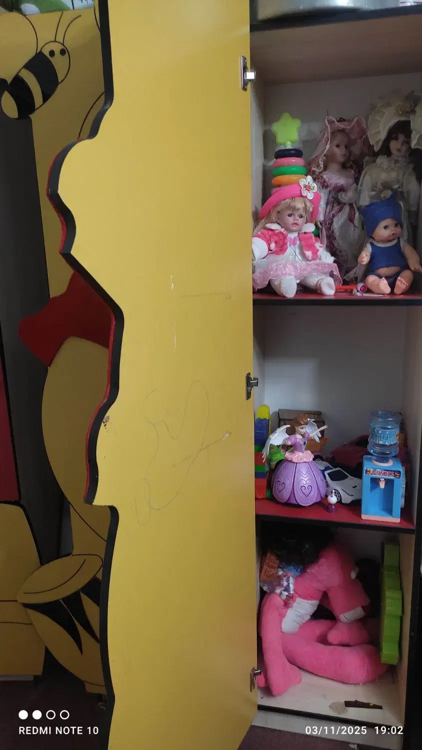 کمد بچه|اسباب و اثاث بچه|آزادشهر, |دیوار