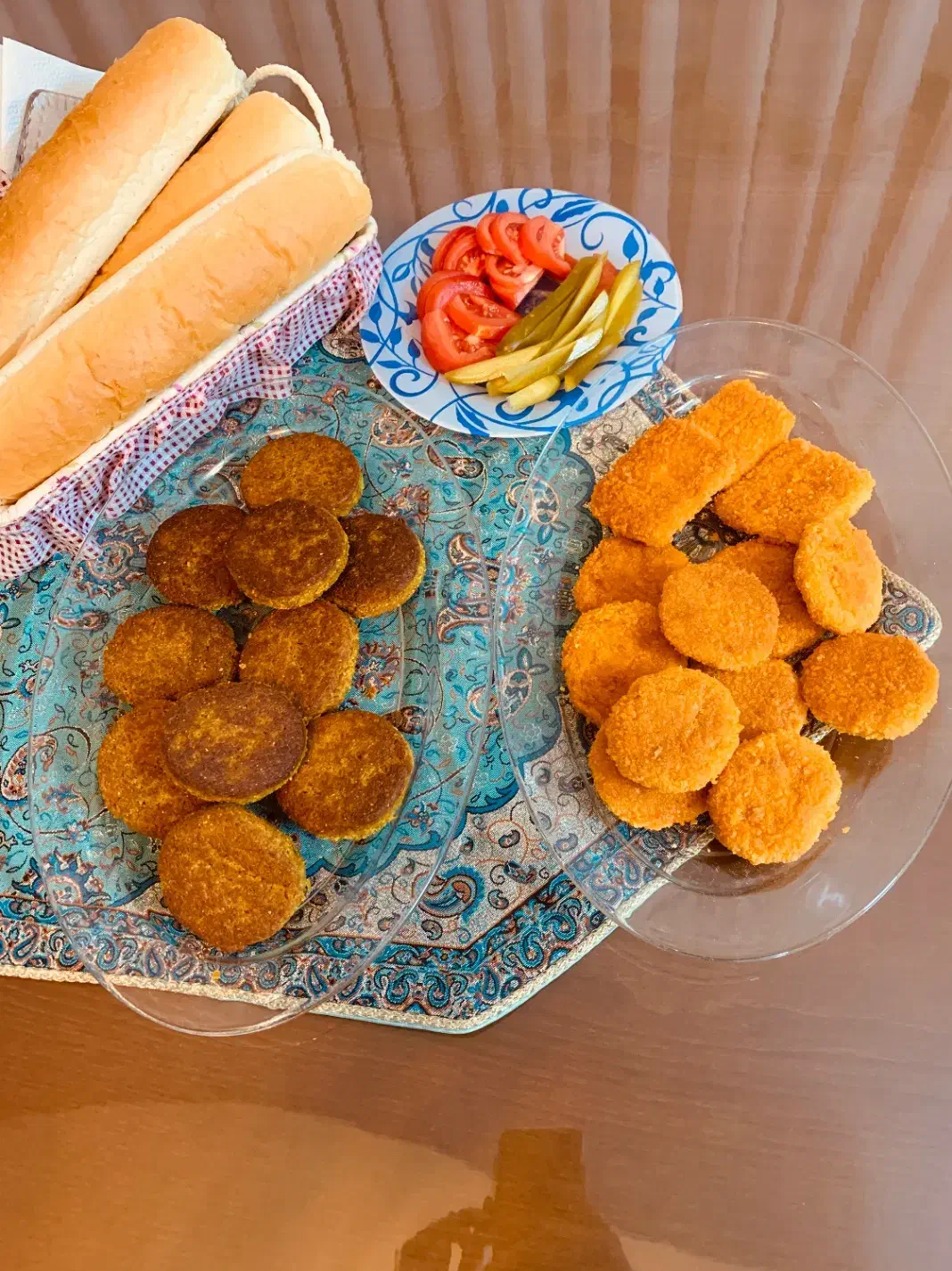 ناگت فلافل همبرگر خانگی باکیفیت بینظیر|خوردنی و آشامیدنی|گلبهار, شهر جدید گلبهار|دیوار