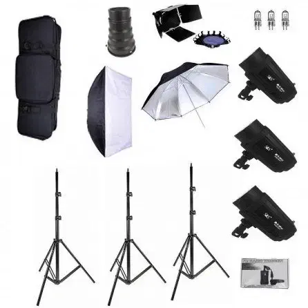 کیت سه شاخه فلاش نور ۲۰۰ S&S|دوربین عکاسی و فیلم‌برداری|شیراز, ابیوردی|دیوار