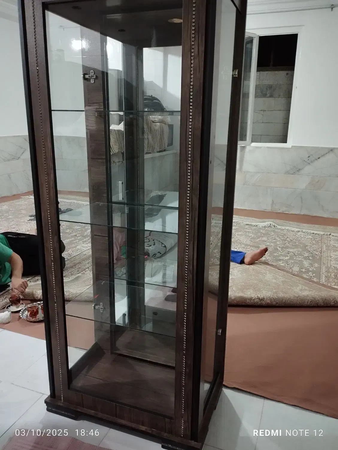 بوفه چوبی سالم|بوفه، ویترین، کنسول|نسیمشهر, |دیوار