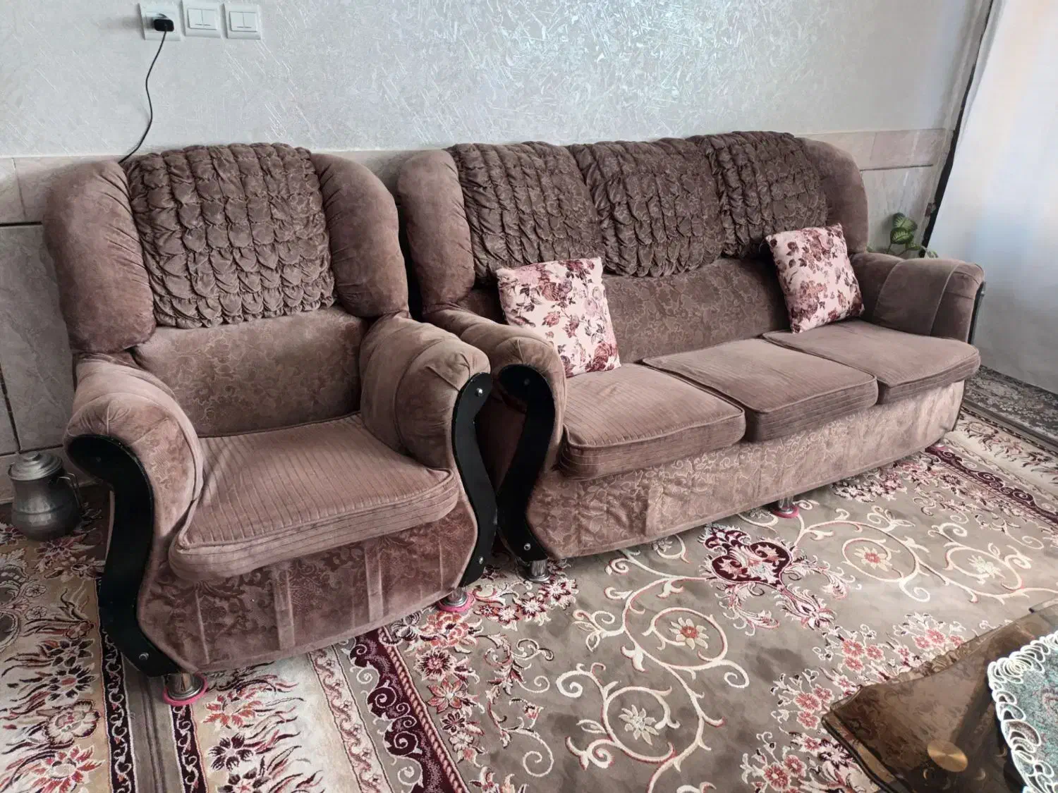 مبل|مبلمان خانگی و میز عسلی|فارسان, |دیوار