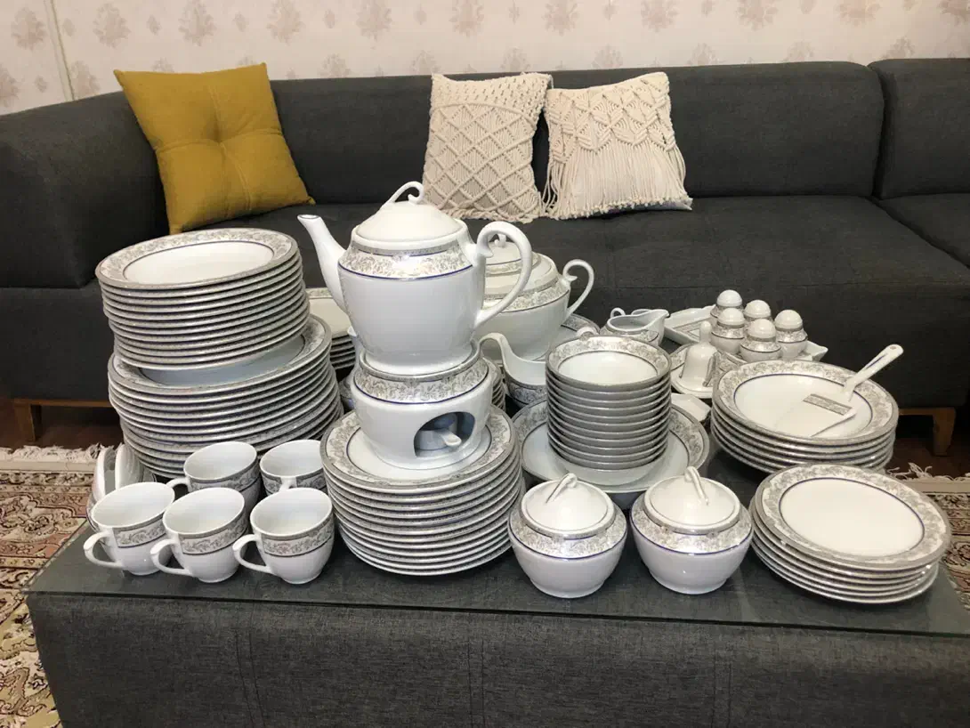 سرویس چینی توس کاملا نو|ظروف سرو و پذیرایی|تربت‌حیدریه, شهرک ولیعصر|دیوار