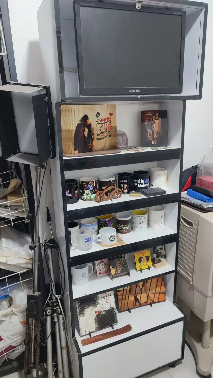 استند چوبی MDF پاستیل|فروشگاه و مغازه|قدس, شهرک دانش|دیوار