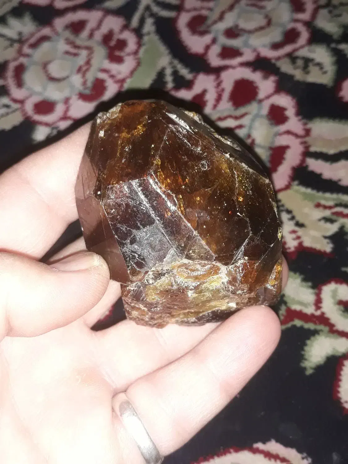 یک گارنت بسیار زیبا کلکسیونی|جواهرات|سیرجان, |دیوار