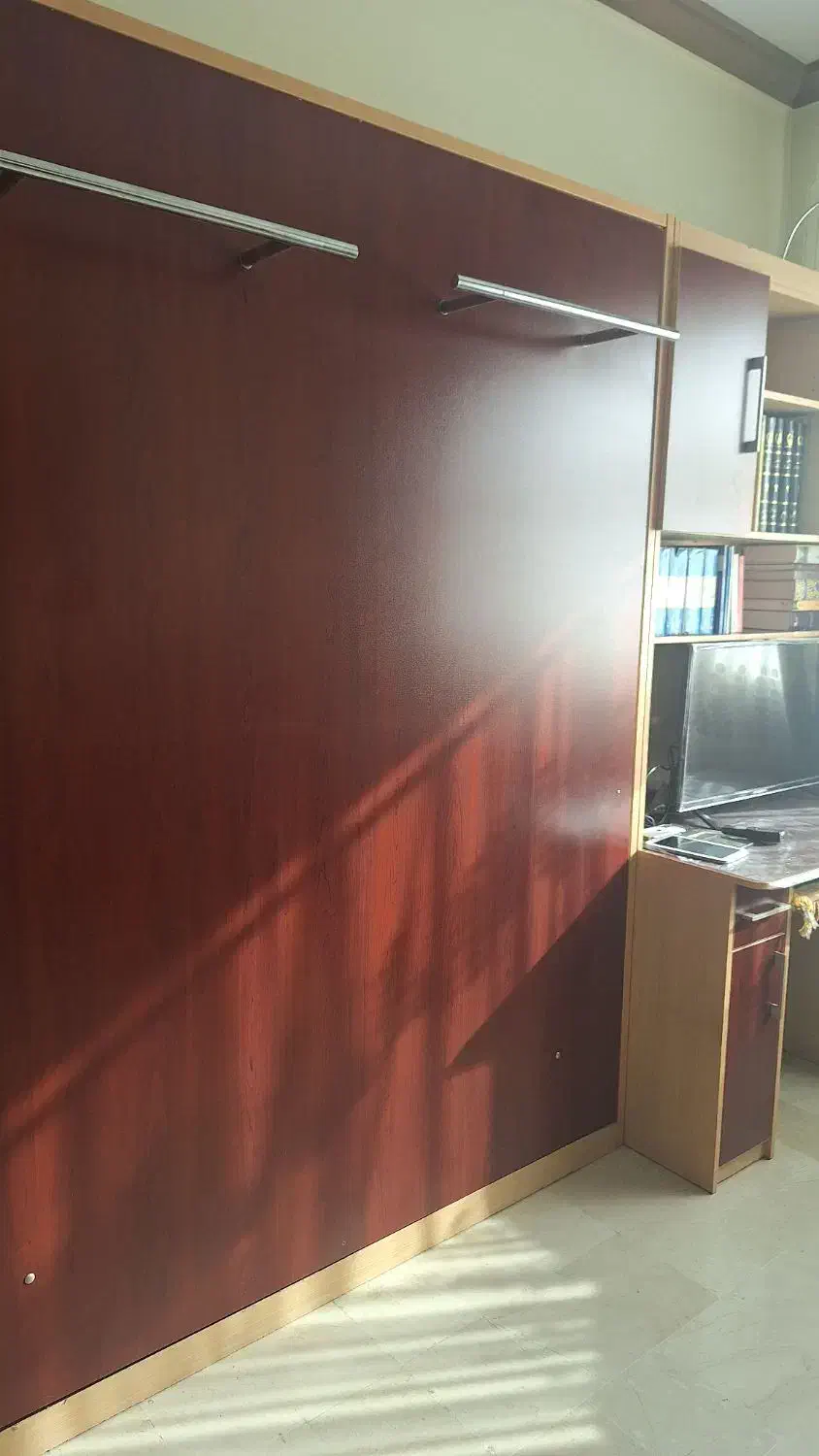 تخت۲نفره کمجا کتابخانه کمد لباس|تخت و سرویس خواب|تهران, شهرک آزمایش|دیوار