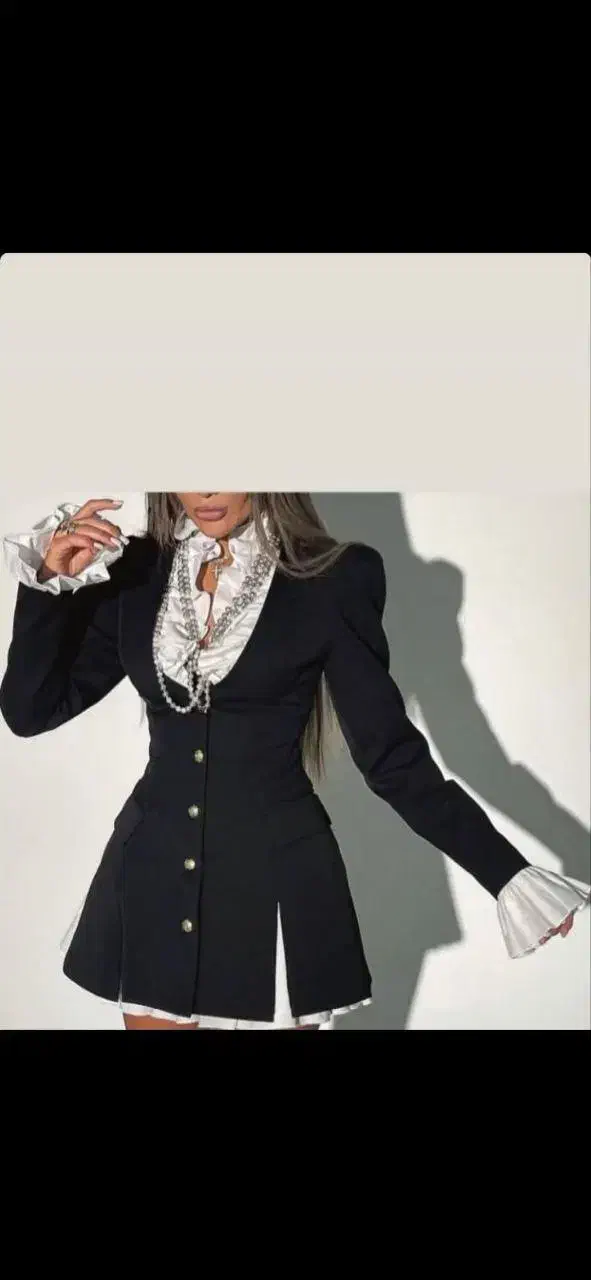 مانتو ترک بارونی کت زنانه وست پیراهن|لباس|شمشک, |دیوار