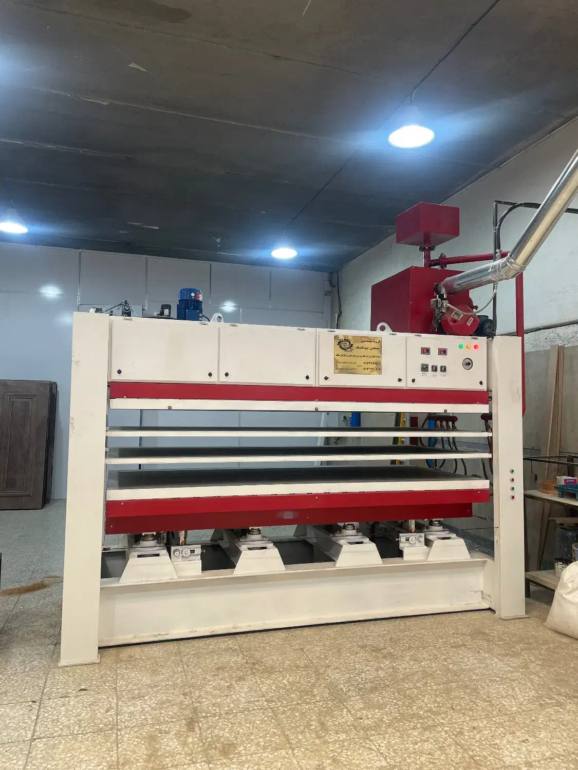 سازنده پرس چوب اقساطی|ماشین‌آلات صنعتی|شیراز, حومه شیراز|دیوار