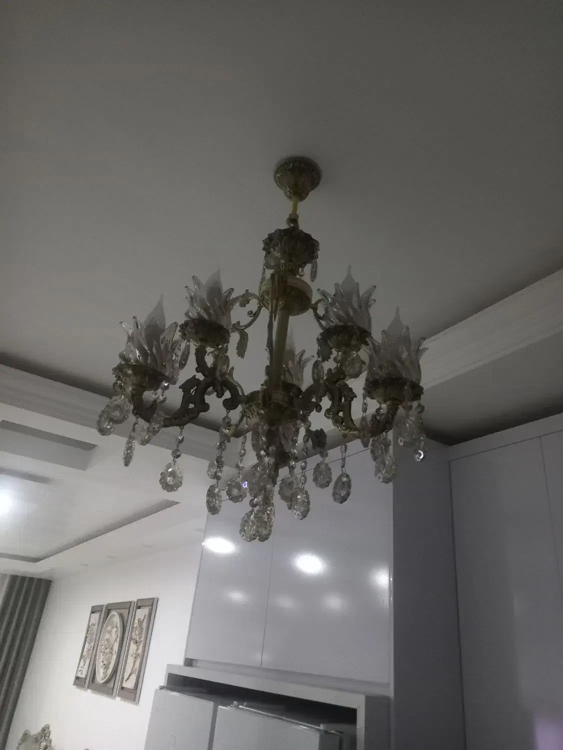 لوستر ایستاده ، پذیرایی و آشپزخانه|لوستر و چراغ آویز|نظرآباد, نظرآباد|دیوار